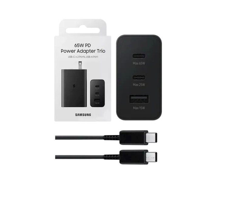 Cargador Samsung 65W Adap A+C + Cable C