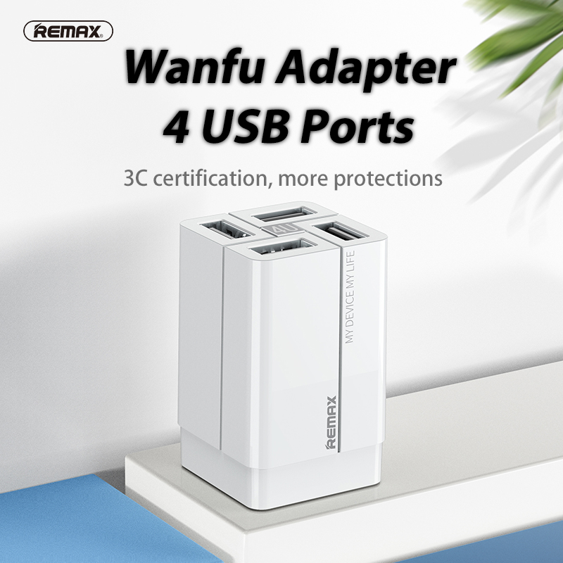 Cargador RP-U43 3.4A 4USB