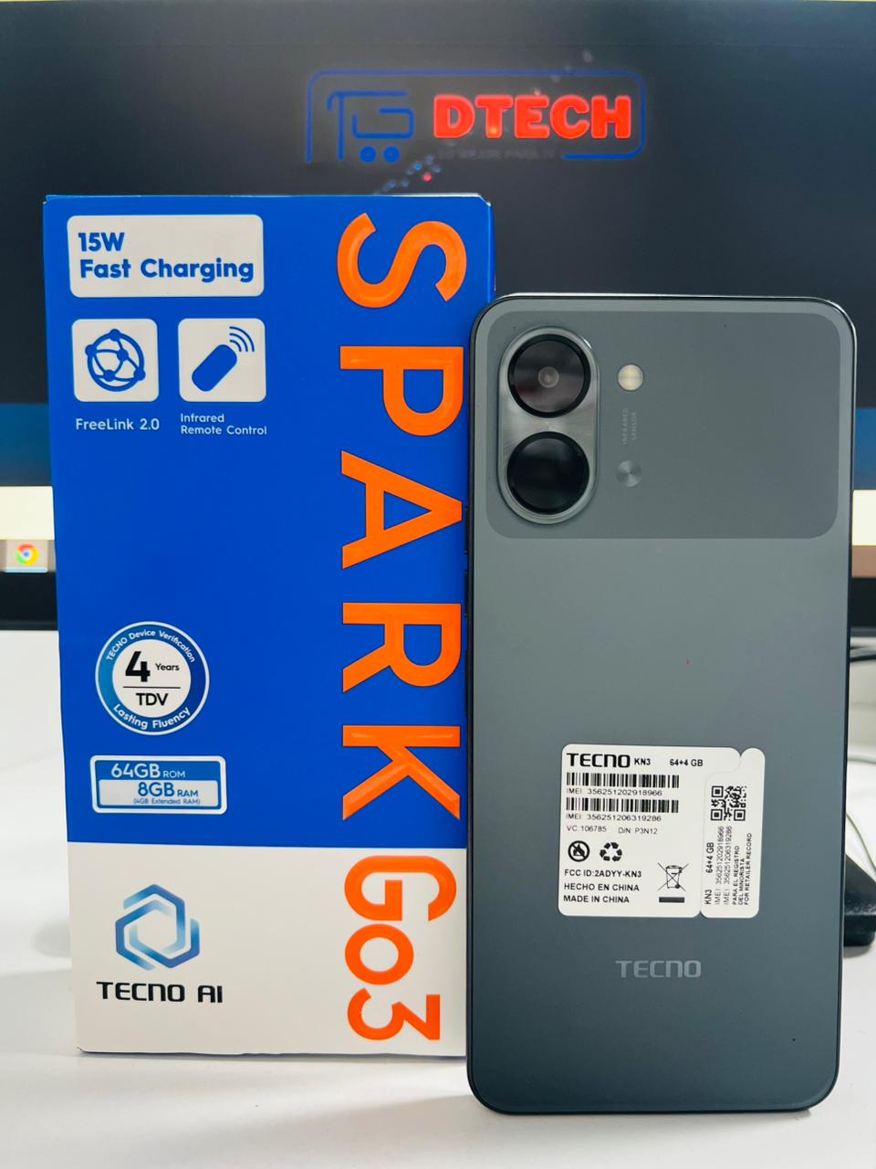 Tecno Spark Go3 4+64GB