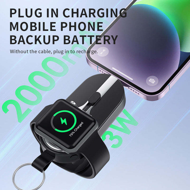 Mini Cargador portátil Puerto Lightning
