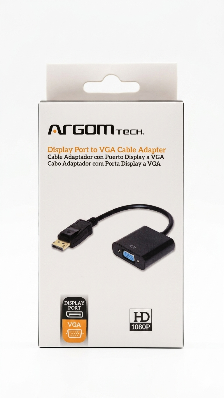 Adaptador VGA-DISPLAY PORT