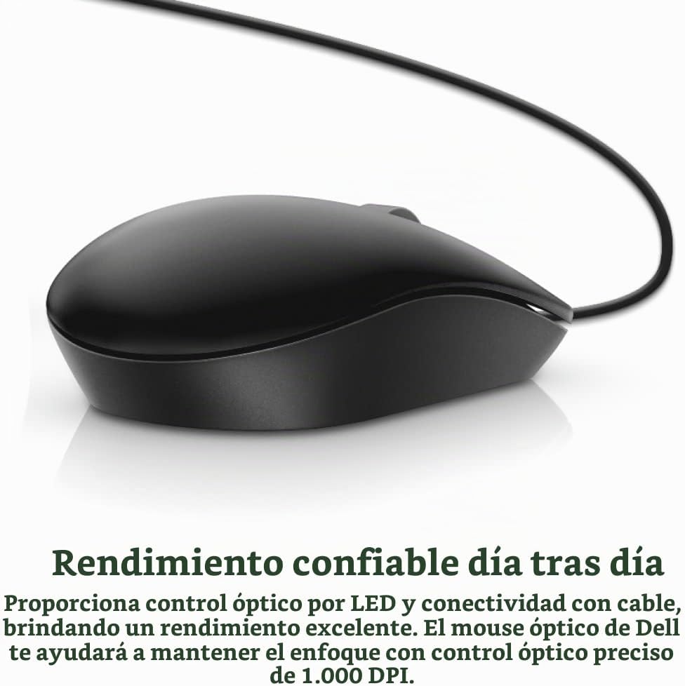 MOUSE DELL MS116-BK USB